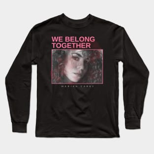 we belong together - vintage minimalism Long Sleeve T-Shirt